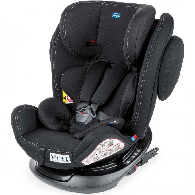Автокресло CHICCO UNICO PLUS Black (группа 0/1/2/3) 6079715950000