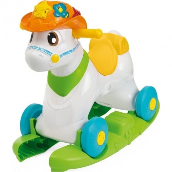 Игрушка каталка CHICCO «ЛОШАДКА BABY RODEO» говорящая 12м+