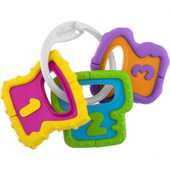 Игрушка-погремушка CHICCO Easy grasp keys, Желтый Игрушка-погремушка CHICCO Easy grasp keys, Желтый