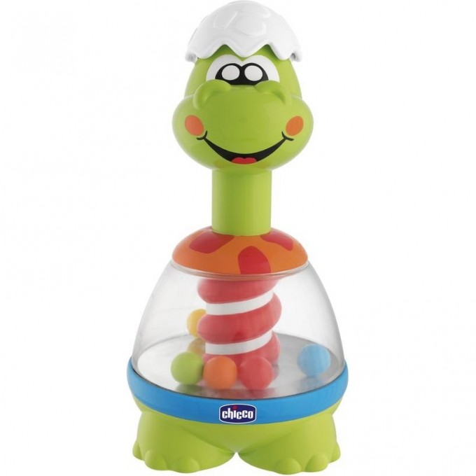 Игрушка-юла музыкальная CHICCO «Динозаврик», Разноцветный 00009711000000