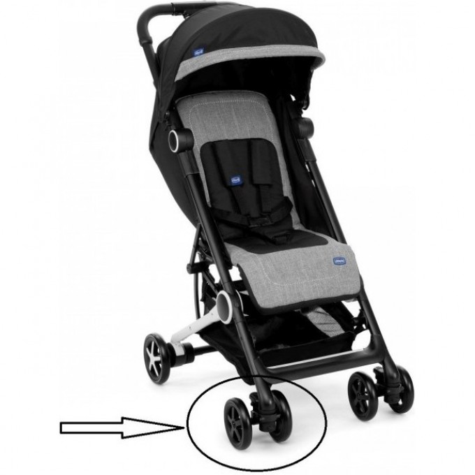 Колесо сдвоенное переднее к коляске CHICCO MIINIMO 28794440300