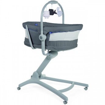 Кроватка-стульчик CHICCO BABY HUG - 4 IN 1 AIR DARK GREY