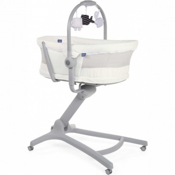 Кроватка-стульчик детский CHICCO BABY HUG 4IN1 AIR, WHITE SNOW
