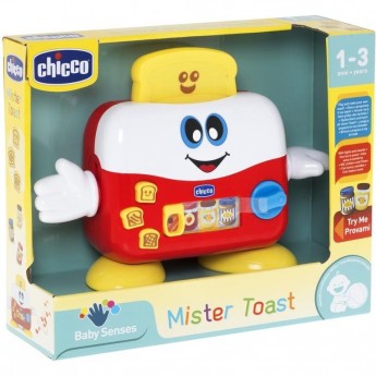 Музыкальная игрушка CHICCO "Mr Toast", Красный Музыкальная игрушка CHICCO "Mr Toast", Красный