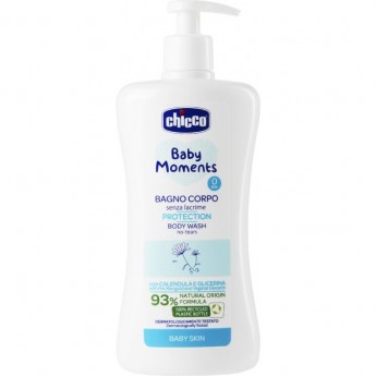 Пена для ванны CHICCO BABY MOMENTS PROTECTION 0м+, 500 мл