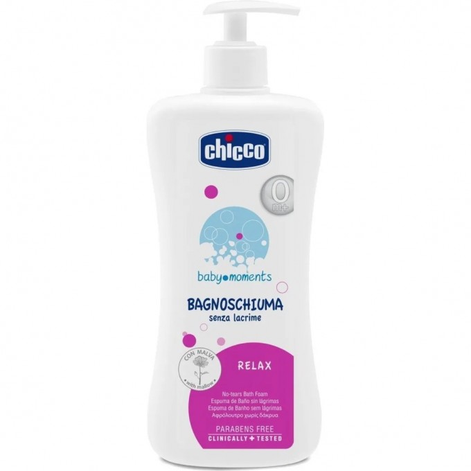 Пена для ванны CHICCO BABY MOMENTS RELAX 500 мл 10582000000
