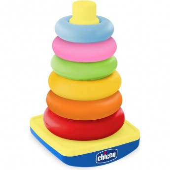 Пирамида CHICCO Rocking Tower, Желтый Пирамида CHICCO Rocking Tower, Желтый