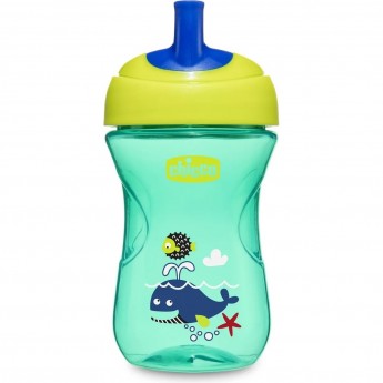 Поильник CHICCO ADVANCED CUP 12+, зеленый