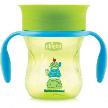 Поильник CHICCO PERFECT CUP 12+, зеленый