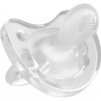 Пустышка силиконовая CHICCO PHYSIO SOFT, Белый