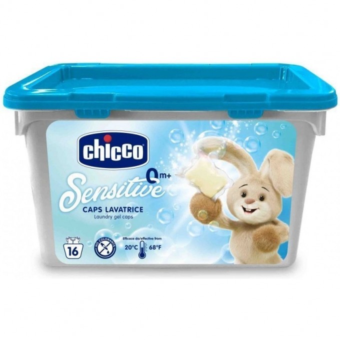 Средство для стирки детского белья в капсулах CHICCO, Белый 00010104000000